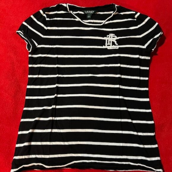 Lot of 8 Women’s Designer T-Shirts –Karl Lagerfeld, Ralph Lauren, Tommy Hilfiger - Picture 6 of 10